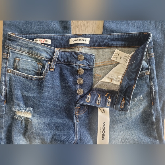NWT VIGOSS Frankie slim straight jeans size 30 - Picture 4 of 5